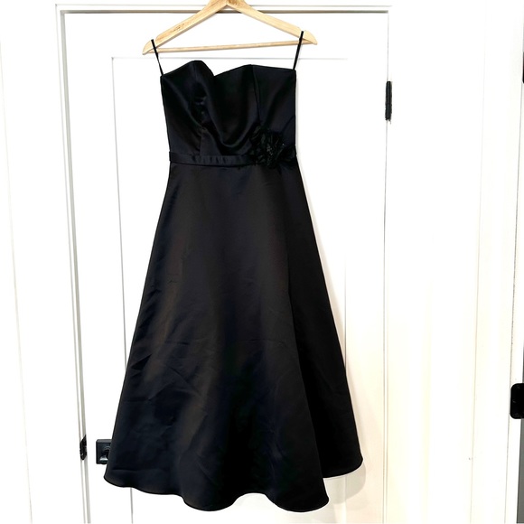 Scott McClintock Dresses & Skirts - Scott McClintock Vintage Black Strapless Dress sz 8P